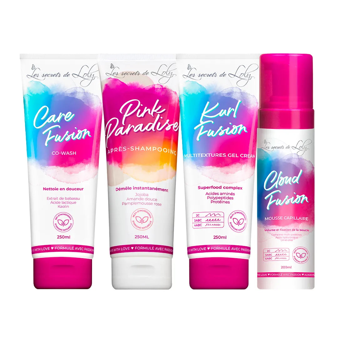 Routine Frisés Bouclés -  4 étapes pour sublimer vos cheveux multitexturés